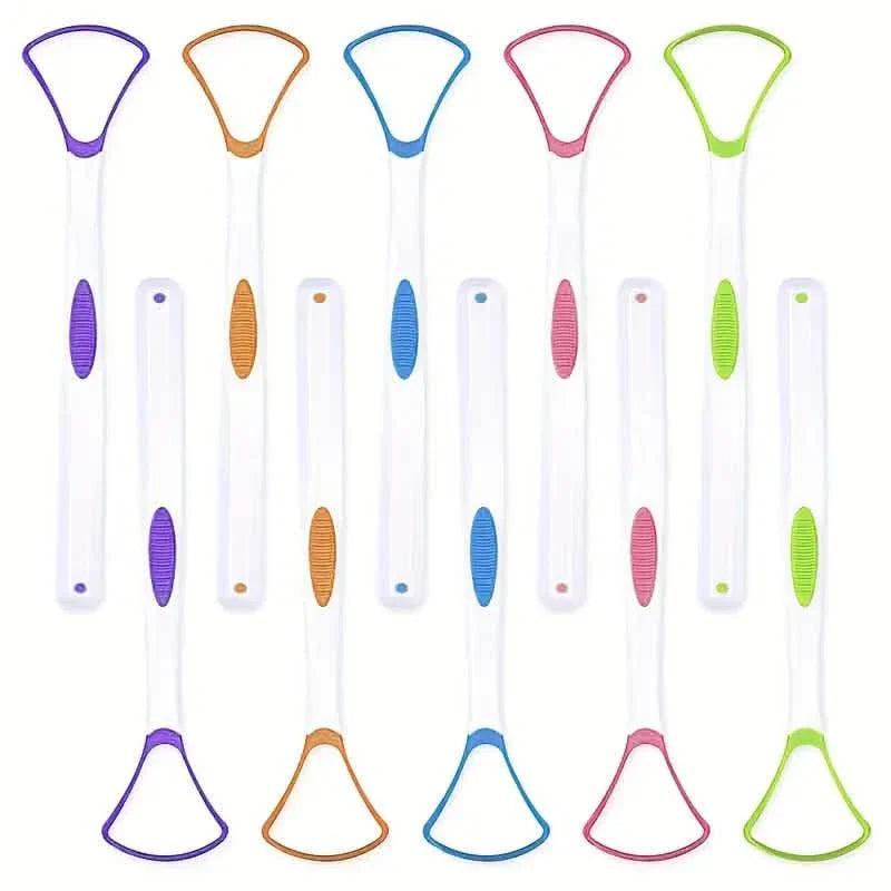 10-Pack: 100% BPA Free Tongue Scrapers