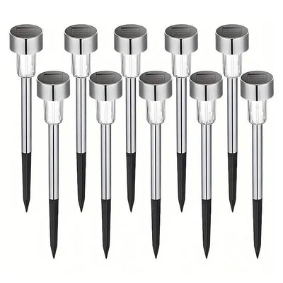 10-Pack: Outdoor Solar Landscape Lawn Light