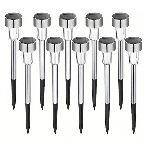 10-Pack: Outdoor Solar Landscape Lawn Light