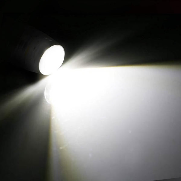 10-Piece: Xenon White Wedge Base LED Bulbs