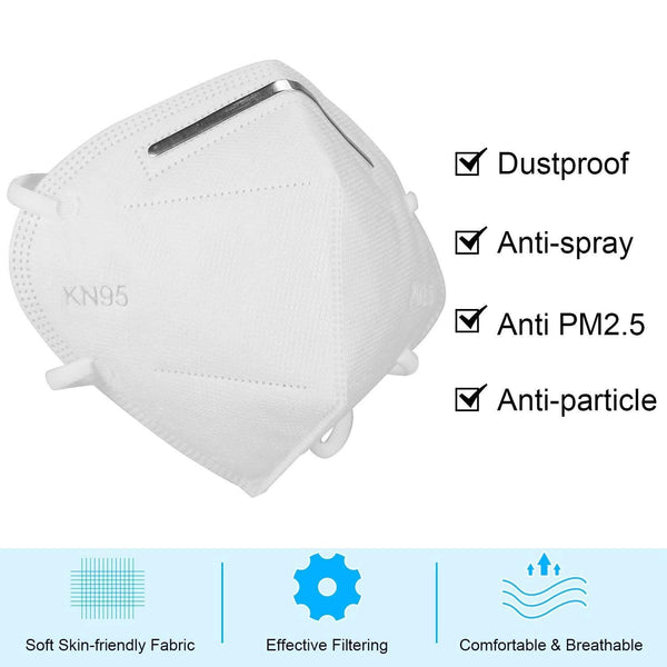 10-Pieces: Disposable KN95 Mask FFP
