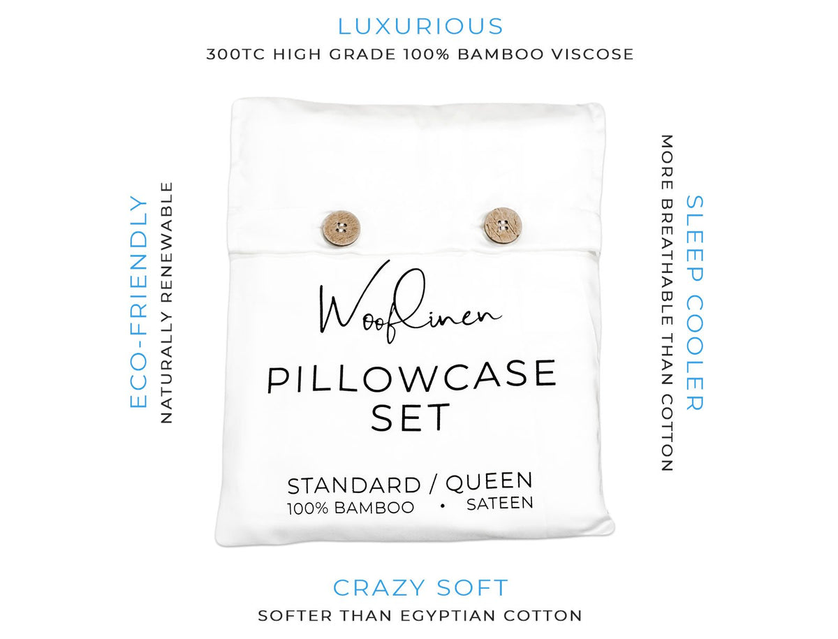 Bamboo Pillowcase Set
