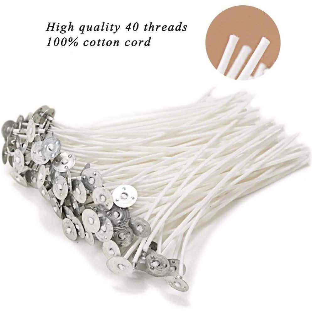 100-Piece: EricX Light Cotton Candle Wick 6