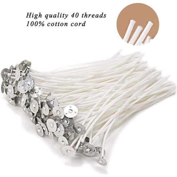100-Piece: EricX Light Cotton Candle Wick 6