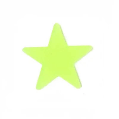 100-Pieces: Luminous Glow in the Dark Star Wall Stickers