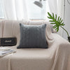 Wool pillow - Smoke grey / 45X45CM