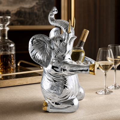 Elephant Ice/Wine Buckets: Refined Safari Entertaining