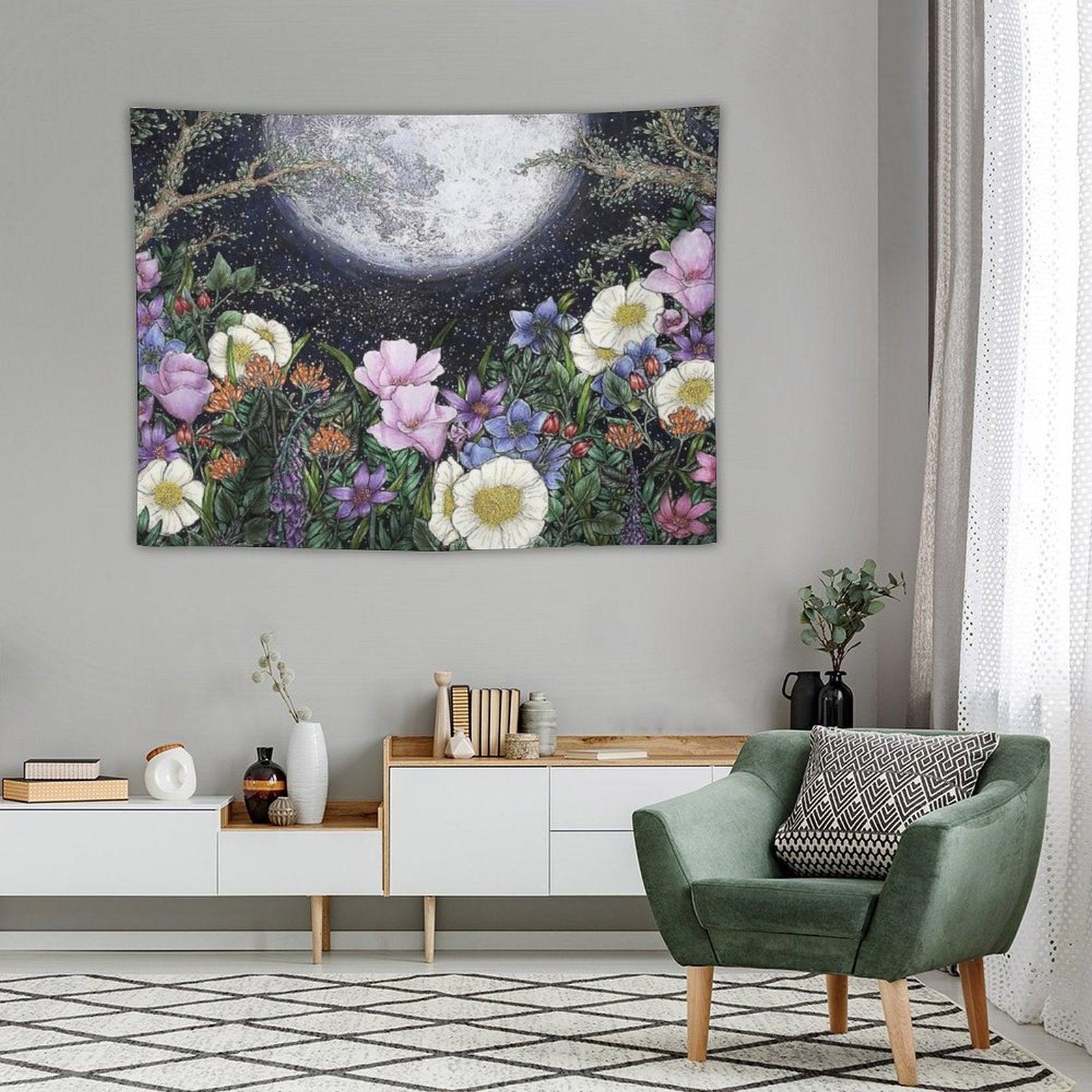 Midnight in The Garden II Tapestry