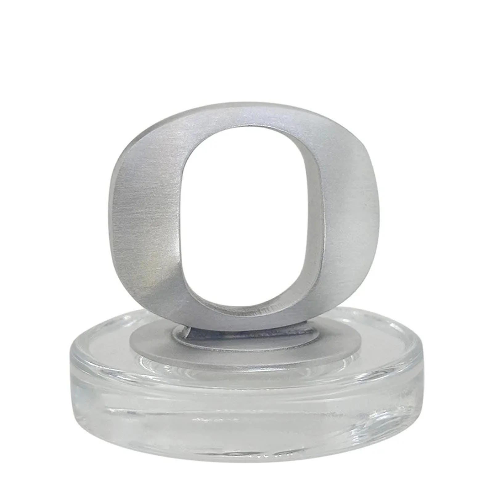 University of Oregon Heritage Decanter with 3D Top and 2 Glasses with Chest Box