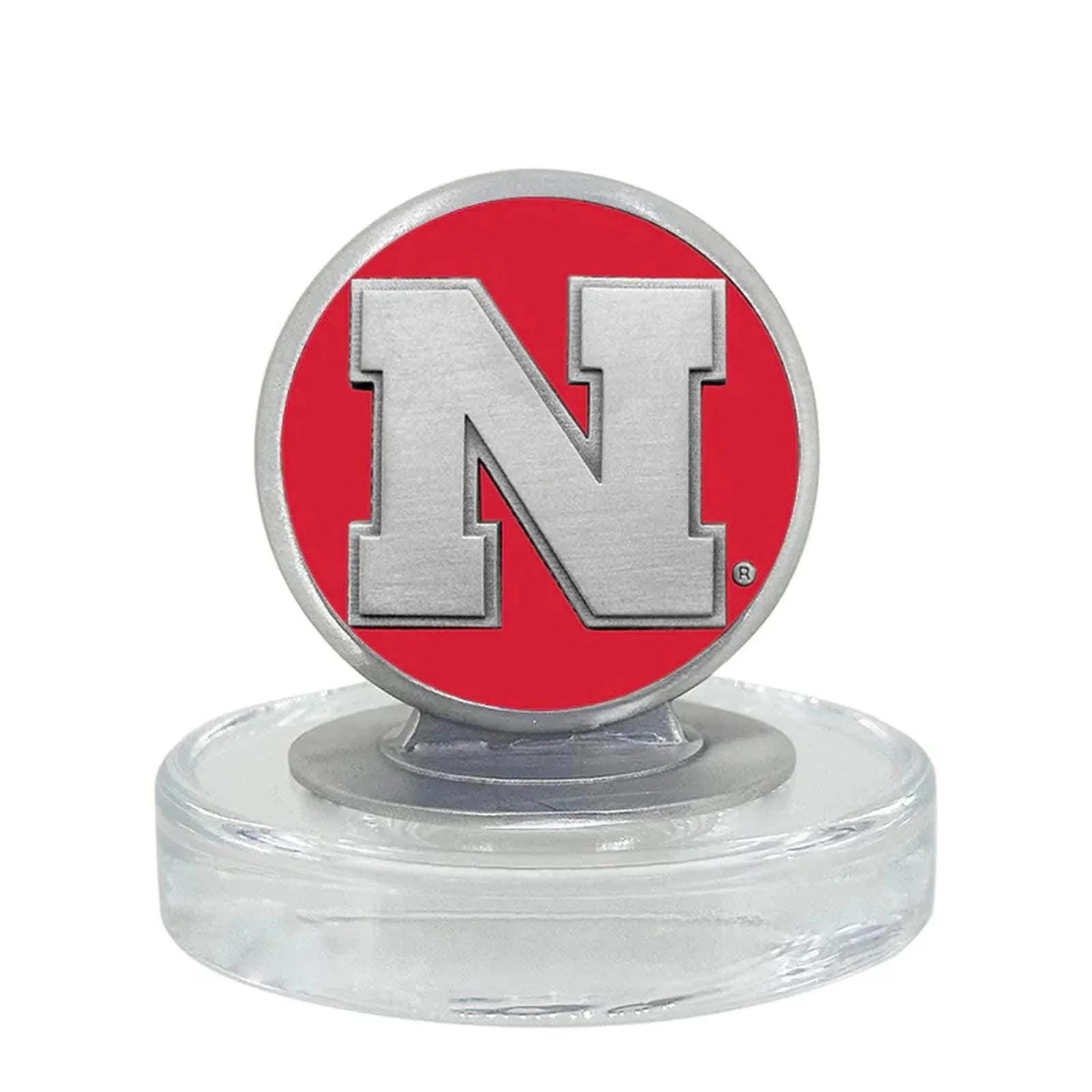 University of Nebraska Heritage Decanter with 3D Top & 2 Glasses
