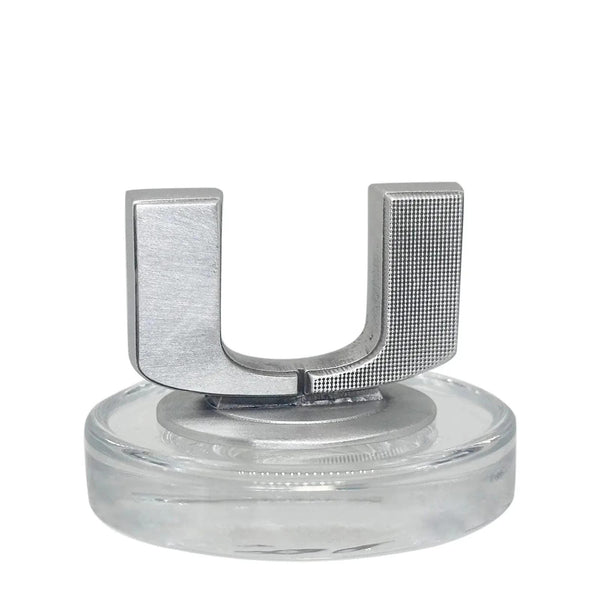 University of Miami Heritage Decanter with 3D Top & 2 Glasses