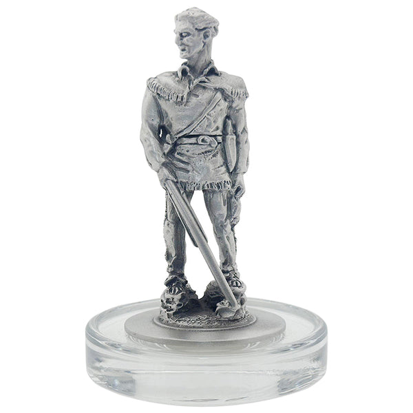 West Virginia University Heritage Decanter with 3D Top Mountaineer and 2 Glasses with Chest Box