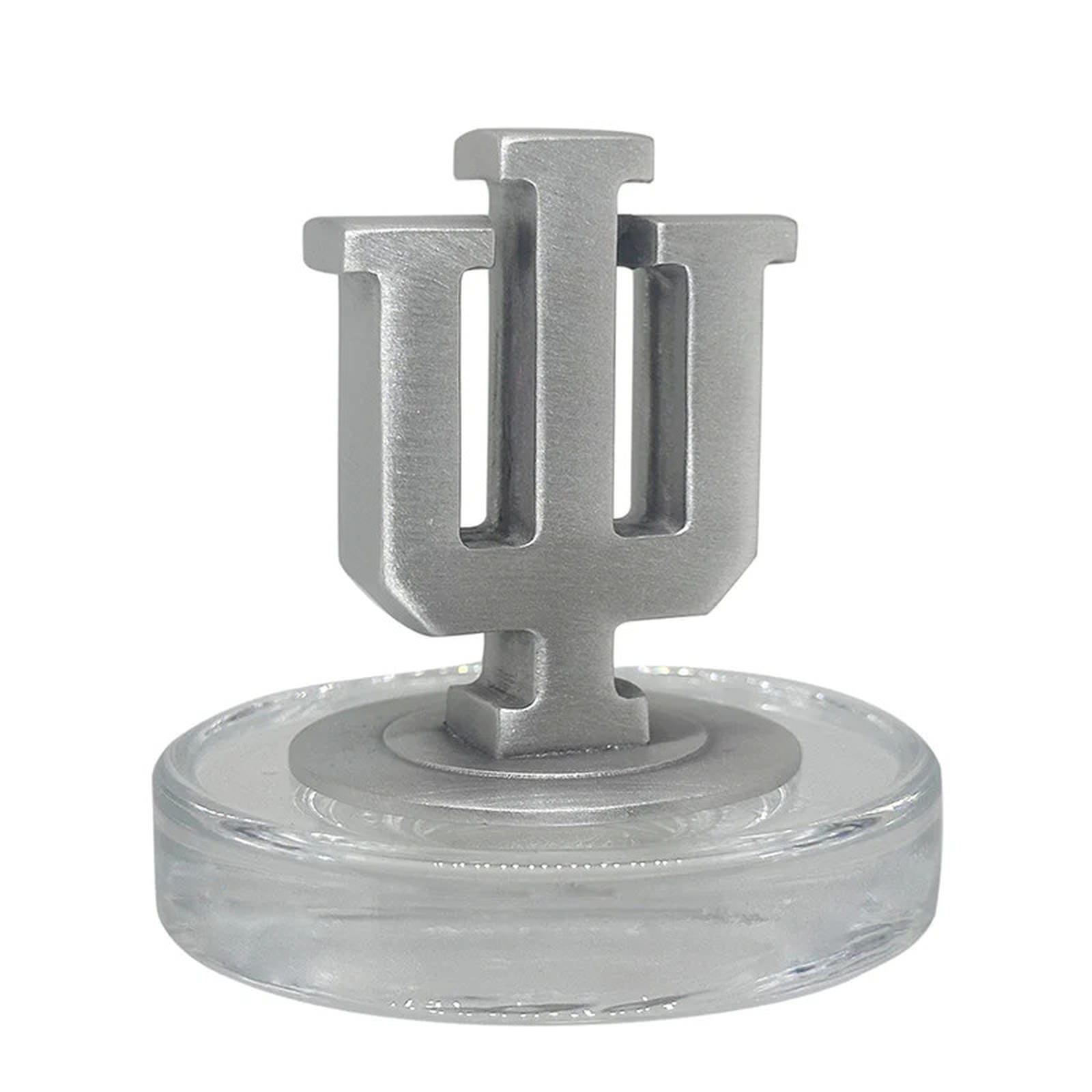 Indiana University Heritage Decanter with 3D Top Cougar and 2 Glasses with Chest Box