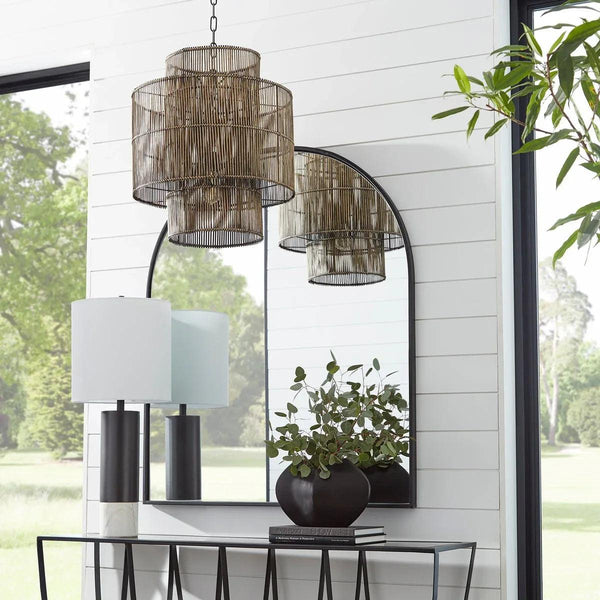 Adana Table Lamp | Gun Metal - Gifts for You 'n Me