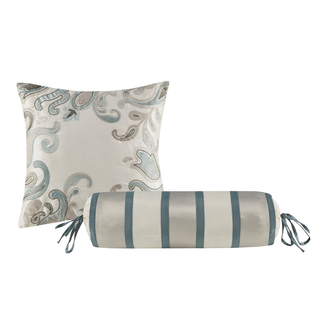 Aubrey 12 Piece Complete Bed Set  by Madison Park