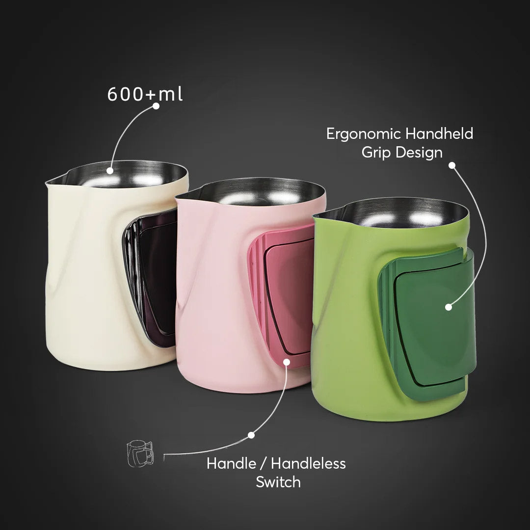 Convertible Foldable Handle Latte Pitcher