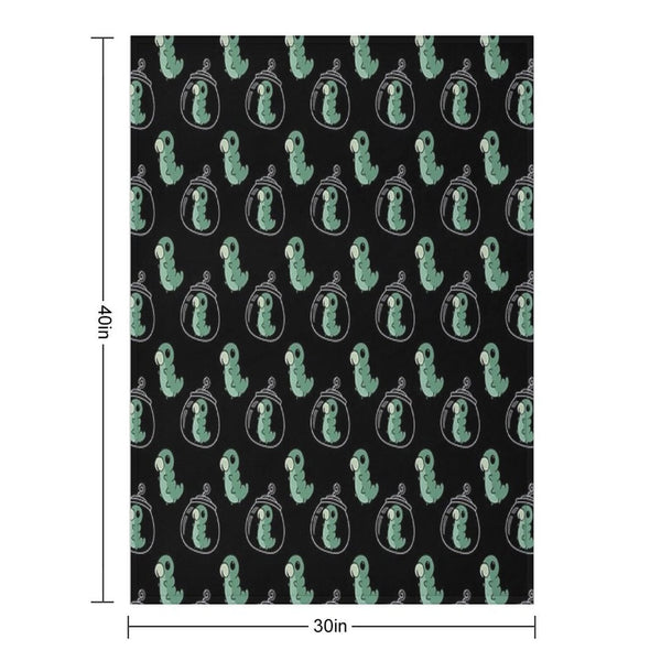 Hollow Knight Grub Pattern Wrinkle-free Throw Blanket