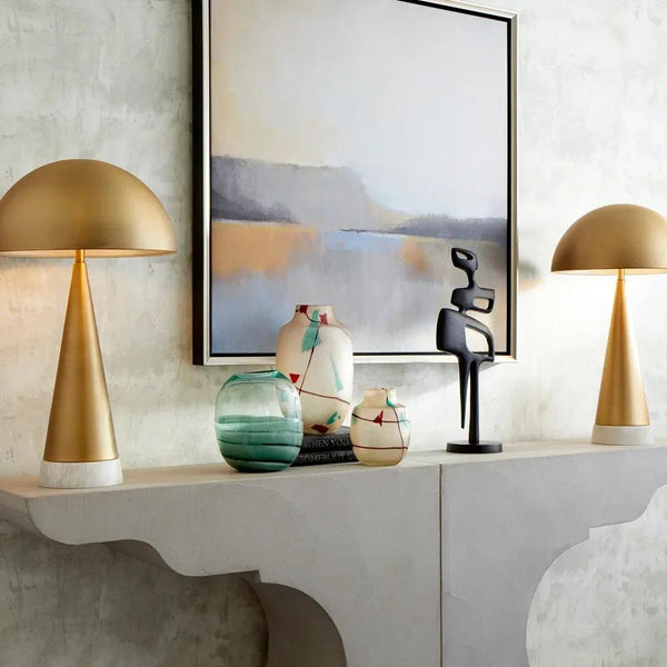 Acropolis Table Lamp | Aged Brass - Gifts for You 'n Me