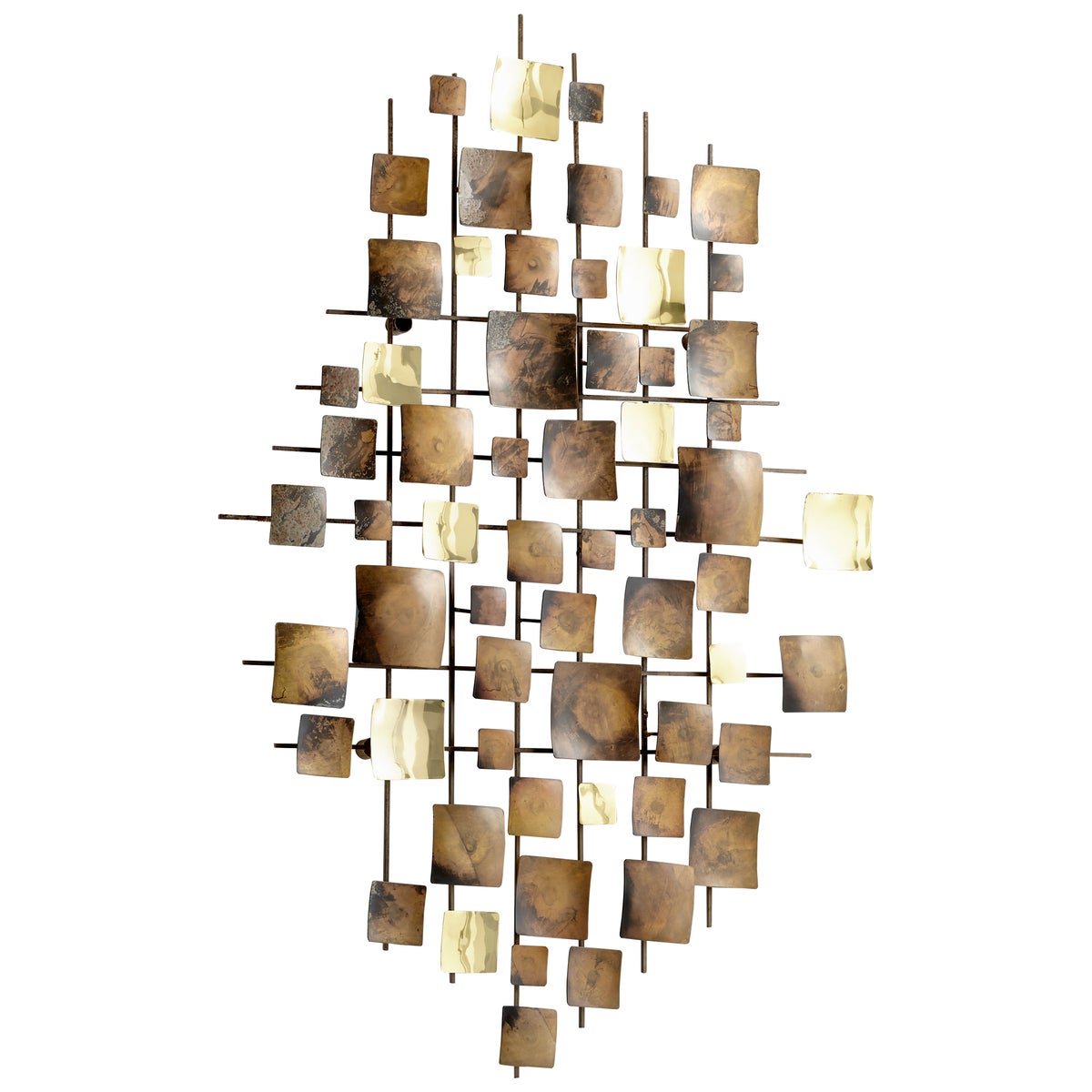Dorado Wall Decor | Burnt Brass