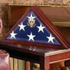 Flag Case and Military Medals Display Cases Hand Made by The USA