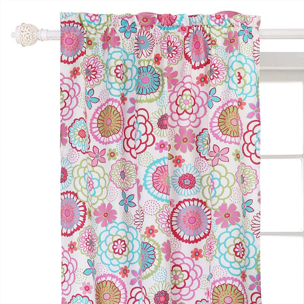 Mariah Pink Floral Dot Reversible Quilt Bedding Set