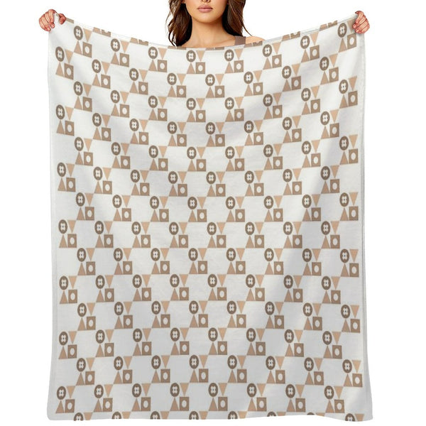 Seamless Pattern And Background Versatility Throw Blanket