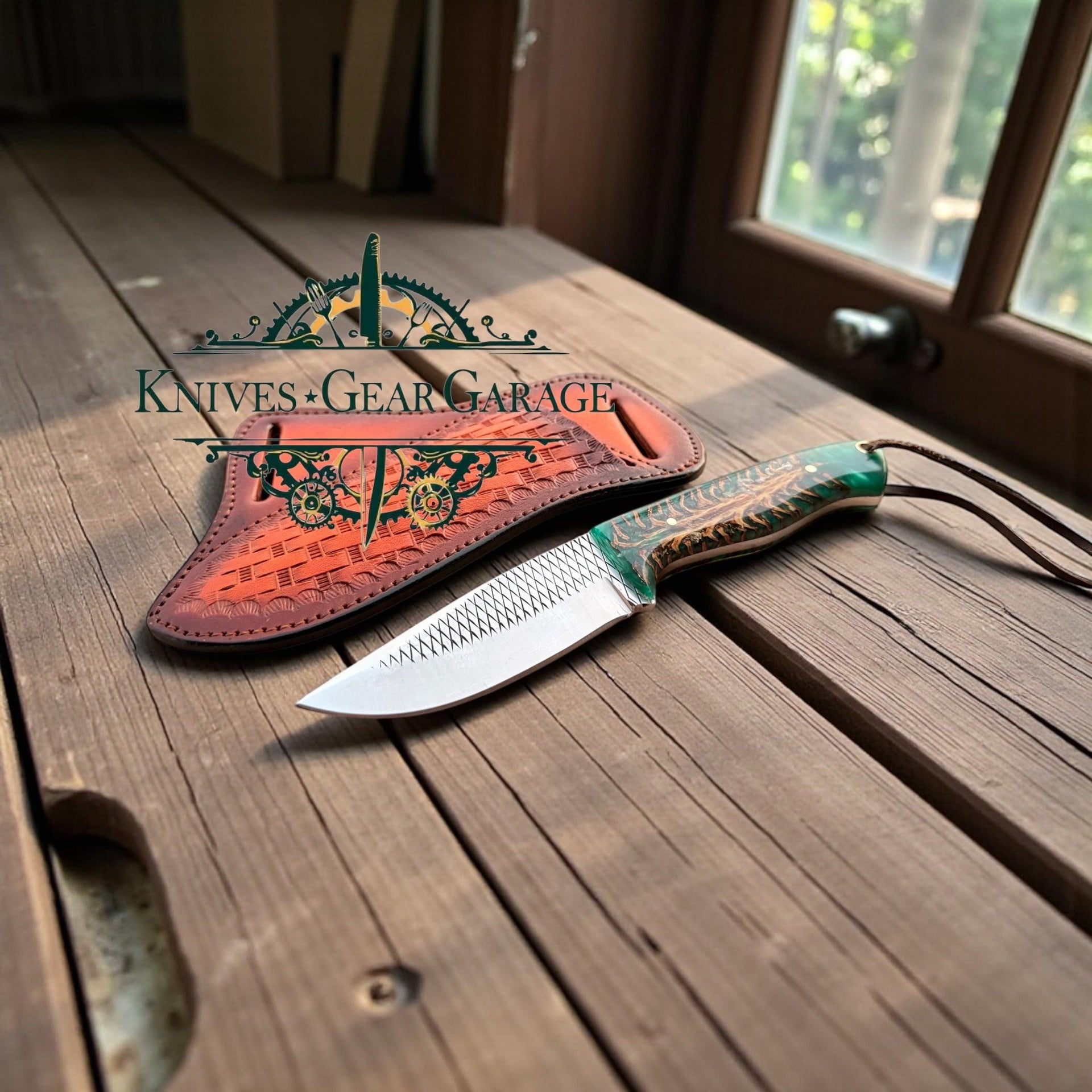 Western Knife and Sheath – 8