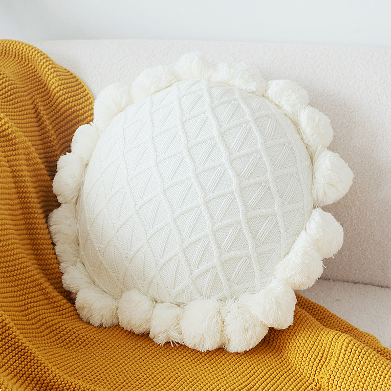 Original Design Modern Minimalist Cat Embroidered Cushion