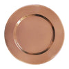 BEADED COPPER SET/4 CHARGE PLATE