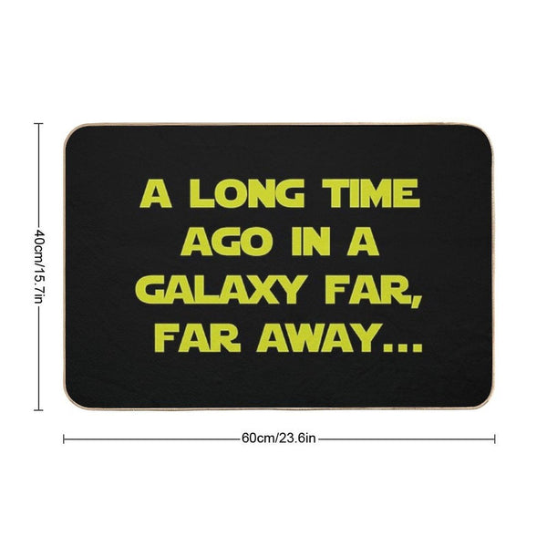 The Beginning of A Great Saga Bath Mat