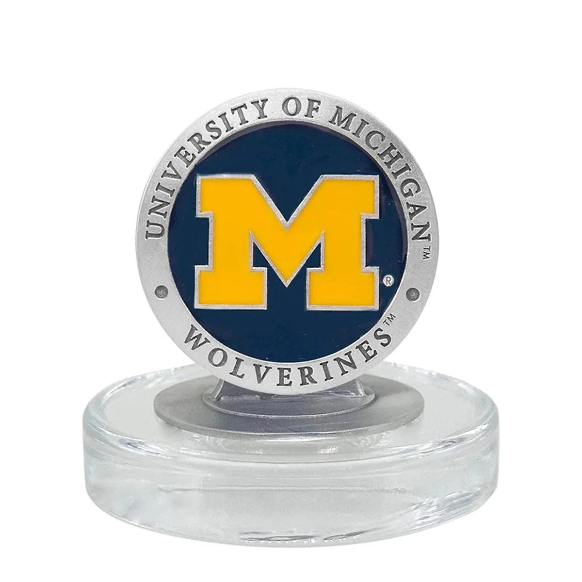 2026 Michigan Basketball Championship Heritage Decanter with 3D Top & 2 Glasses