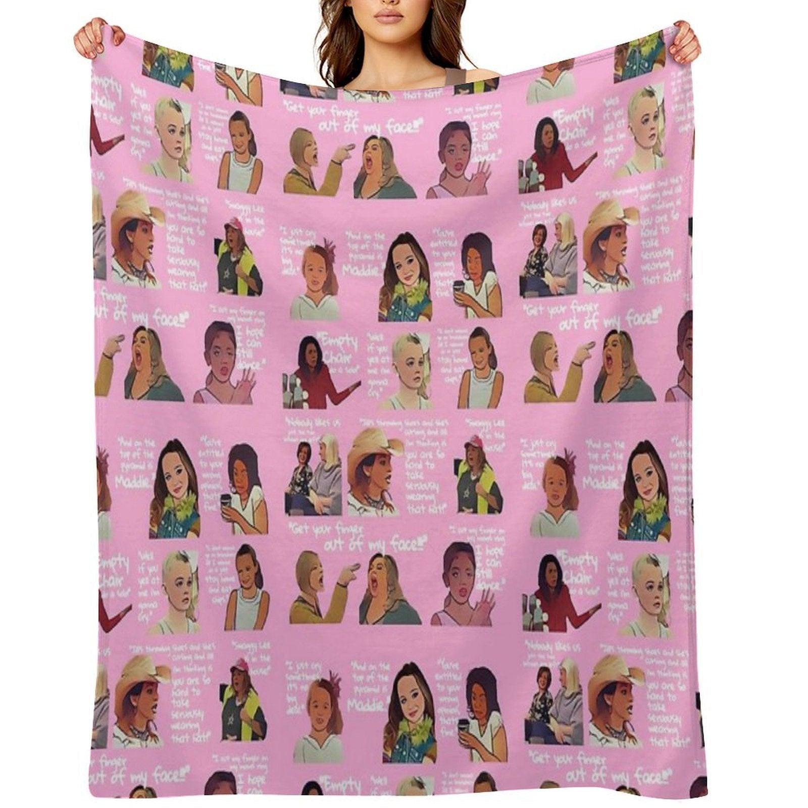 Dance Moms Quotes Throw Blanket