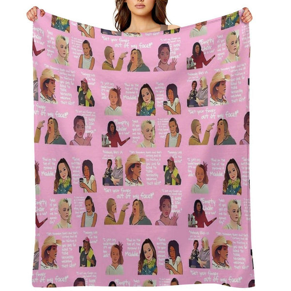Dance Moms Quotes Throw Blanket