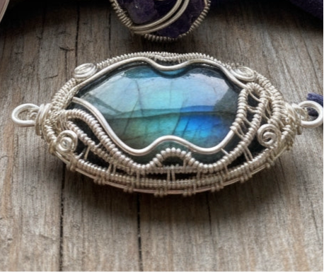 Custom Silver Non Tarnishing Agate Necklace
