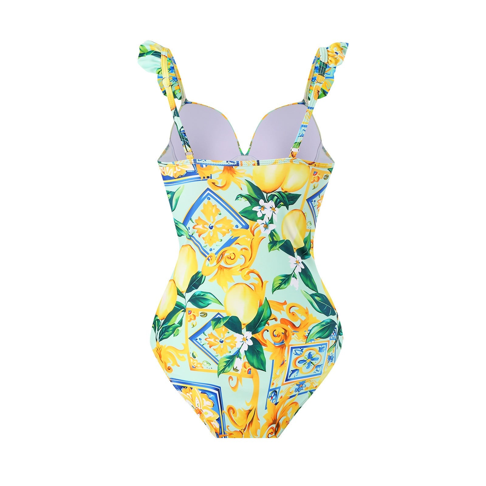 Conjoined conservative fly edge cover belly slimming sexy skirt style swimsuit women's wrapped skirt set