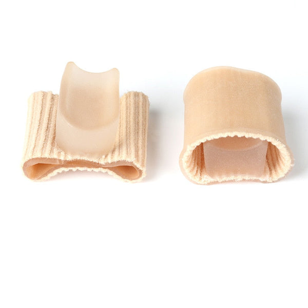 1 pair Toe Separator Corrector Hallux Valgus Straightener Orthodontic Toe Braces Silicone Toe Foot Cover Care Tool - Gifts for You 'n Me