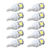 10PCS Led Car DC 12v Lampada Light T10 5050 Super White 194 168 w5w T10 Led Parking Bulb Auto Wedge Clearance Lamp