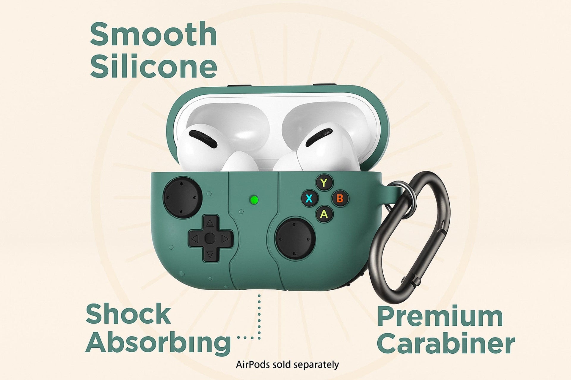Apple AirPods Pro 3 Case – Gaming Silicone | Venture Series