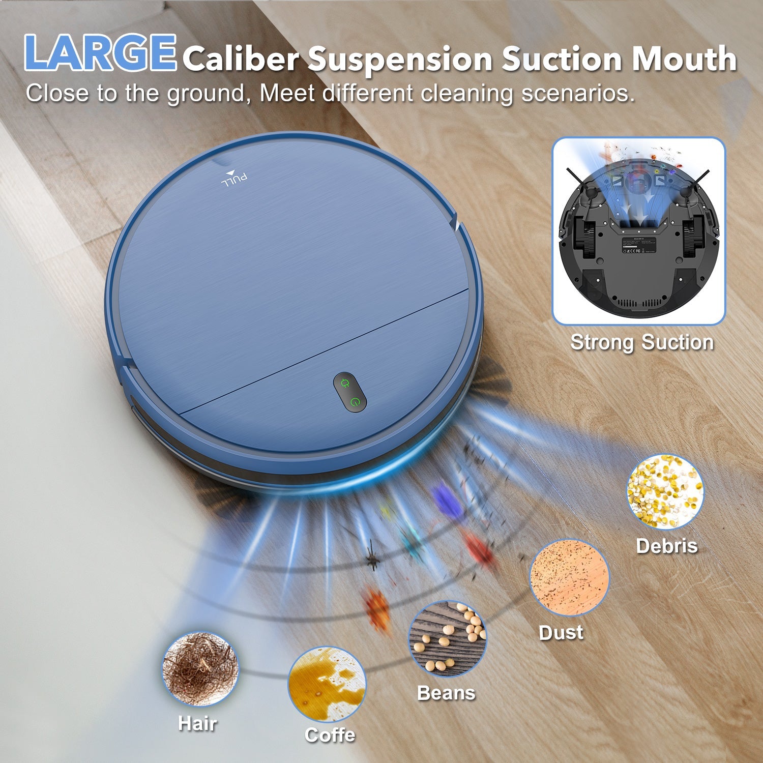Smart 3-in-1 Robot Vacuum Cleaner (BR151)