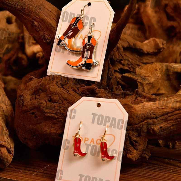 Christmas Boot Earrings - Gifts for You 'n Me