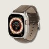 Apple Watch Brown Leather Strap - Boston