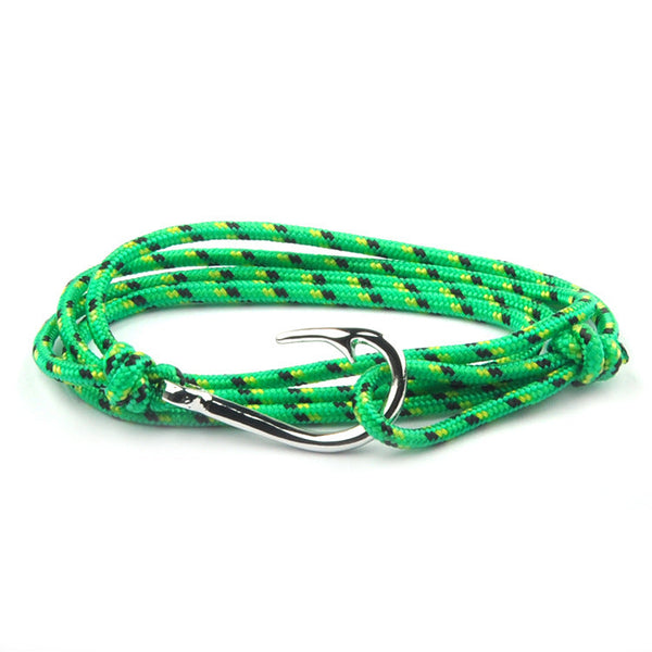 Fashion Hot Multilayer Rope Bracelet hope Anchor Sailor Anchor Bracelets  For Men and  Women Best Gift Hook Bracelet