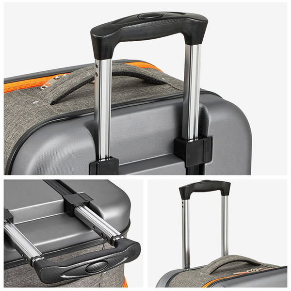 Sahara 20-Inch Collapsible Carry-On Luggage - Foldable Hardshell Suitcase