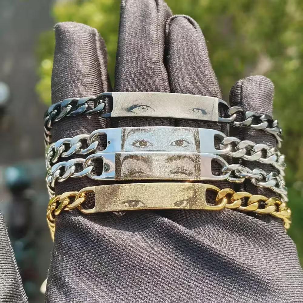 Soul Connect Eye Charm Bracelet – Personalized Keepsake Jewelry Gift for Women and Couples