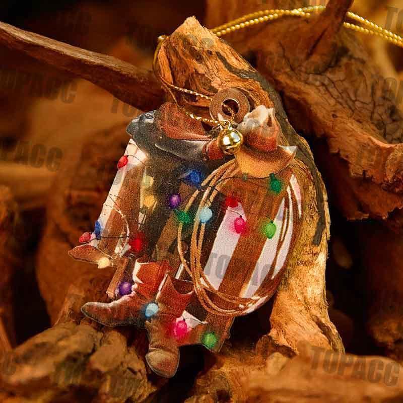 Western Christmas Hanging 6 pcs - Gifts for You 'n Me