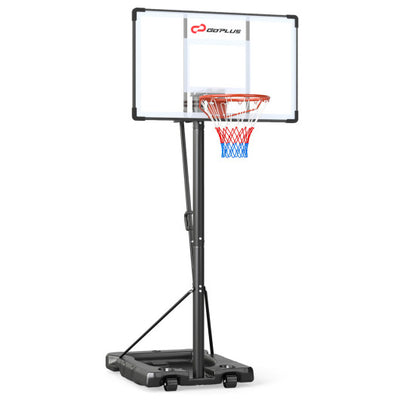 10 Feet Portable Basketball Hoop Outdoor for Adults