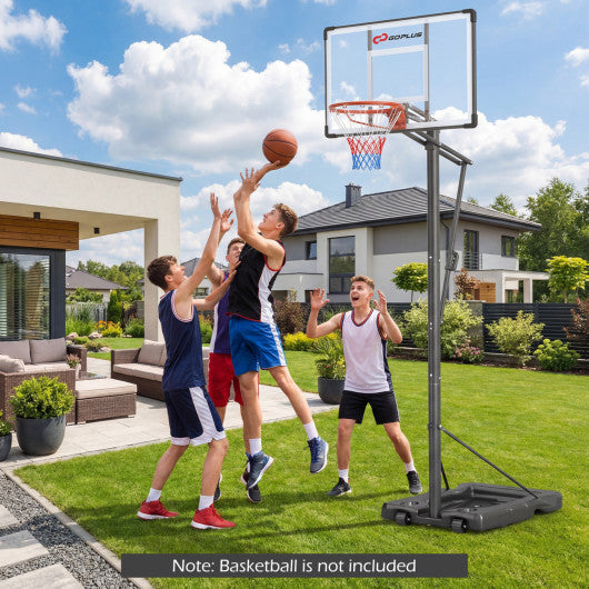 10 Feet Portable Basketball Hoop Outdoor for Adults