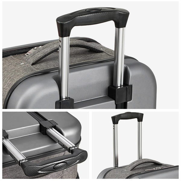 Sahara 20-Inch Collapsible Carry-On Luggage - Foldable Hardshell Suitcase