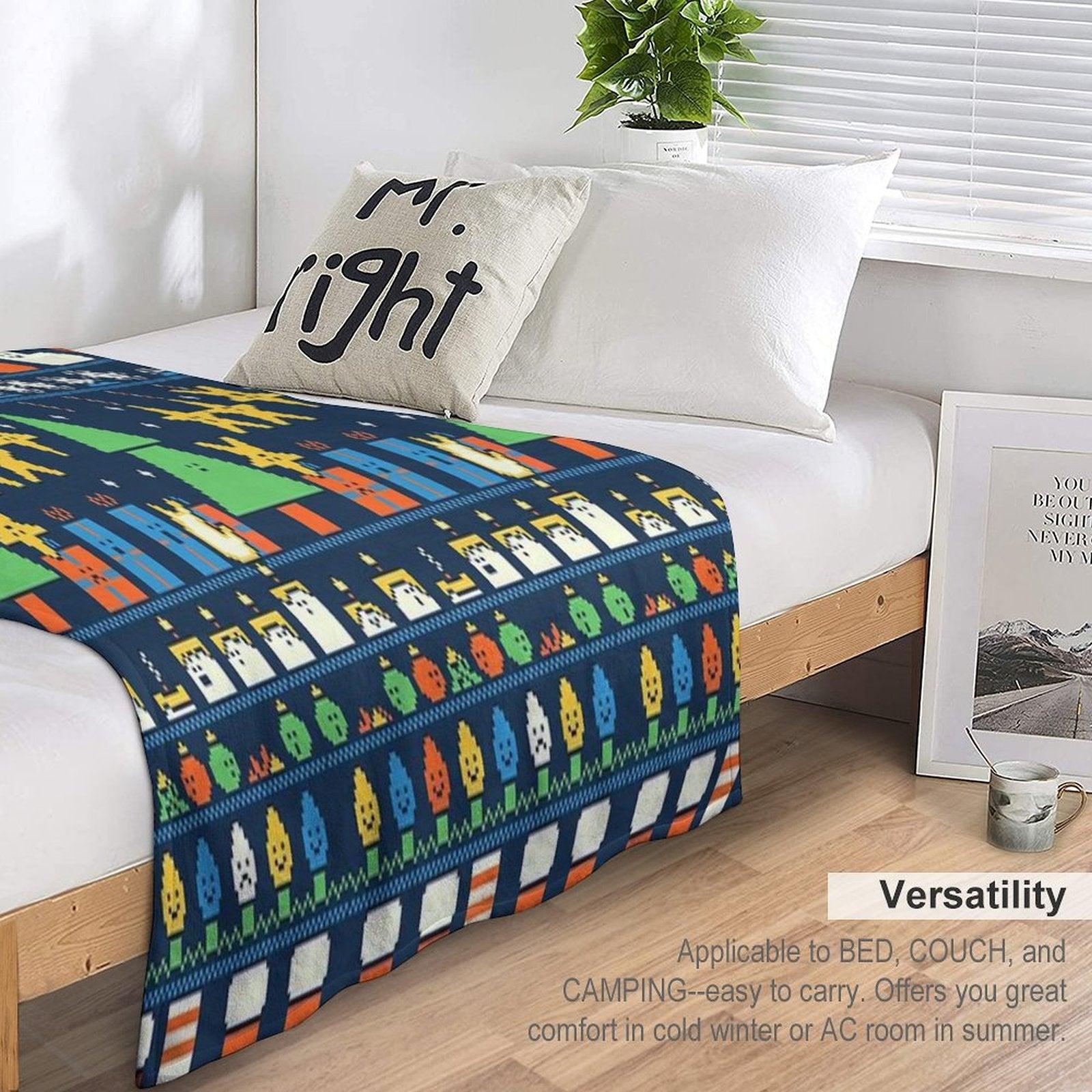 Merry Christmess Throw Blanket