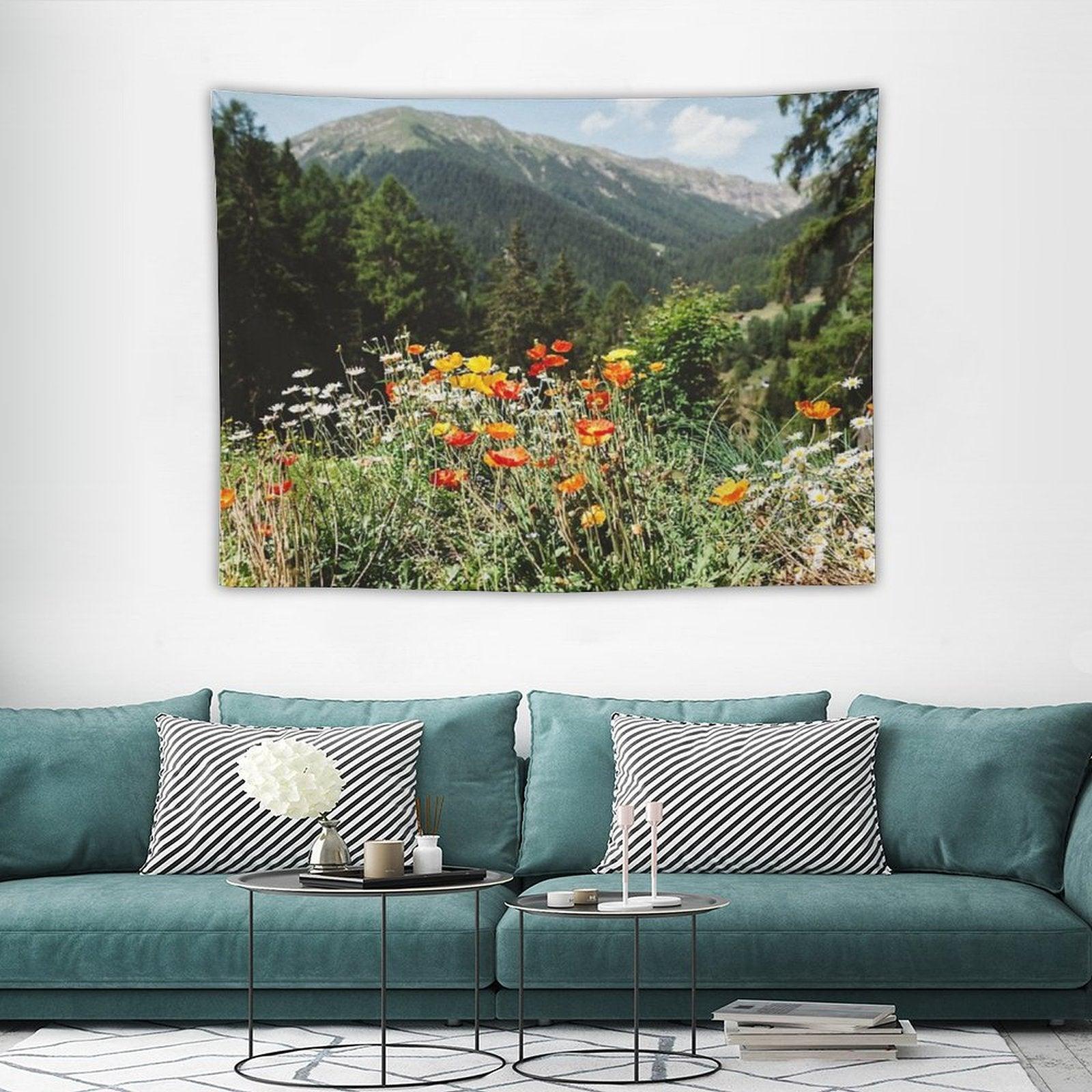 Mountain Garden Tapestry